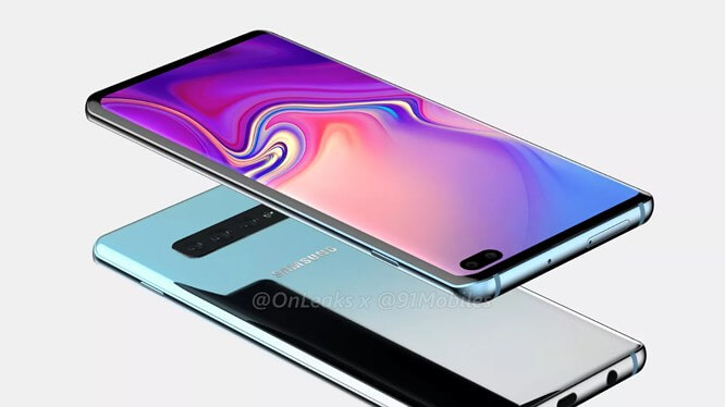Đây chính là video mô tả thiết kế Galaxy S10+